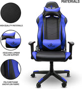 Silla Gamer Yeyian Cadira Series 1150 YSGC1150A | Negro-Azul | Hasta 150Kg